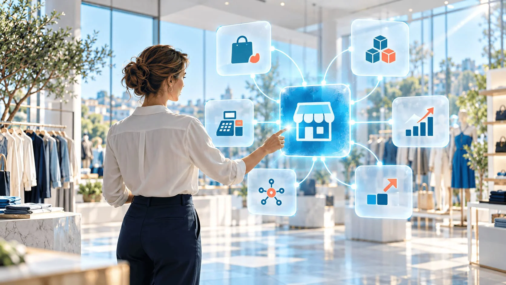 Professional comparing retail management software for stores, inventory and ecommerce.